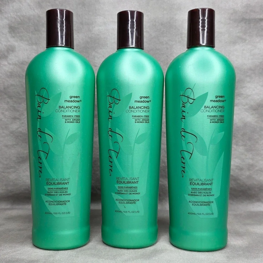 (X3) Bain De Terre Balancing Conditioner‎ 13.5 oz Green Meadow